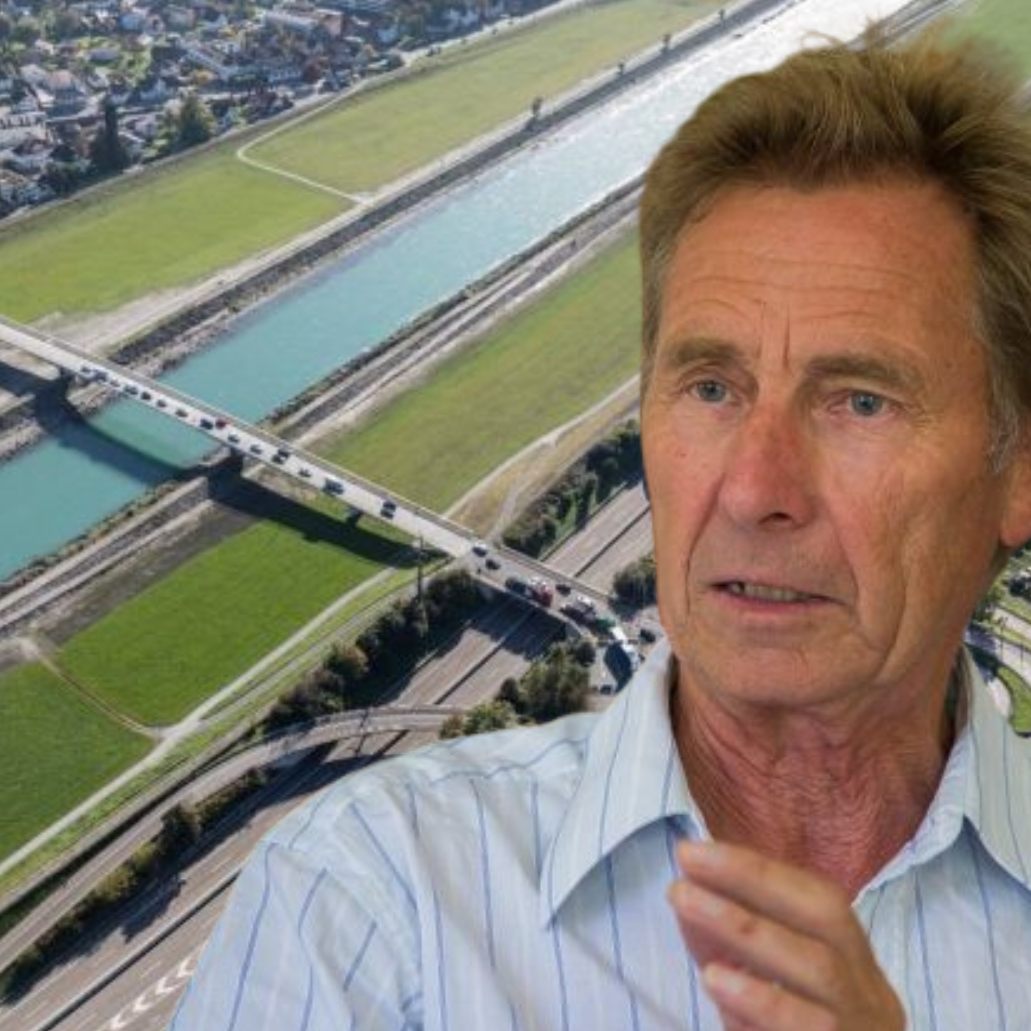 Noch steht sie, die 1957 errichtete Hochleistungsbrücke von Lustenau nach Au. Doch sie muss bald abgebrochen werden. Und dann?