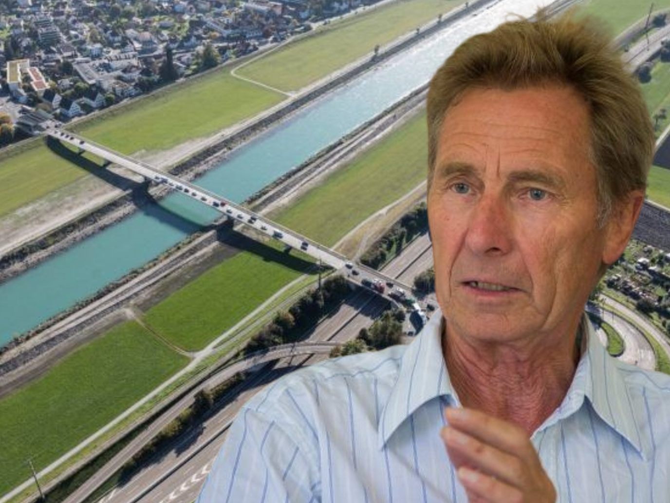 Noch steht sie, die 1957 errichtete Hochleistungsbrücke von Lustenau nach Au. Doch sie muss bald abgebrochen werden. Und dann?