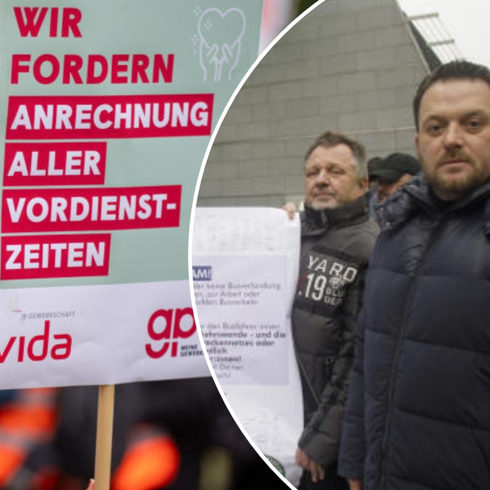 "An einem Standort wurde sogar mit Kündigungen gedroht, solange bis die Lenkerinnen und Lenker wieder ihre Arbeit aufgenommen haben", so vida-Vertreter Markus Petritsch.