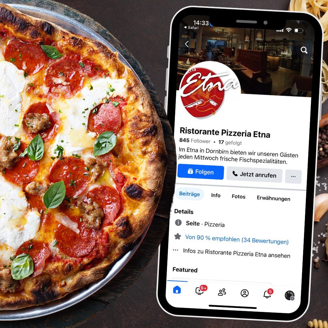 Pizza, Pasta & frischer Fisch – authentische italienische Küche.