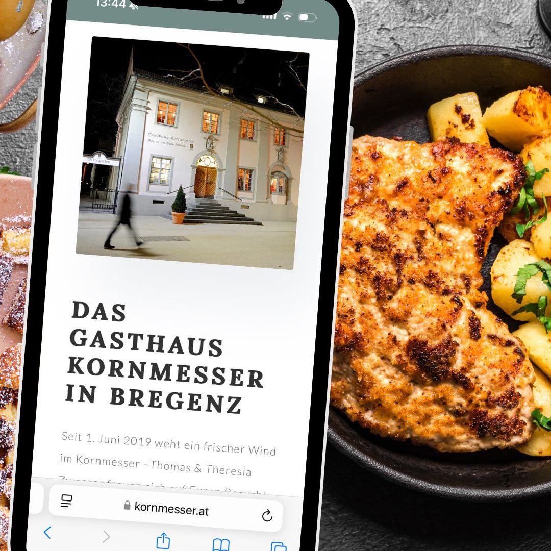 Das Gasthaus Kornmesser liegt zentral in Bregenz.