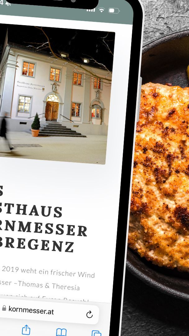 Das Gasthaus Kornmesser liegt zentral in Bregenz.