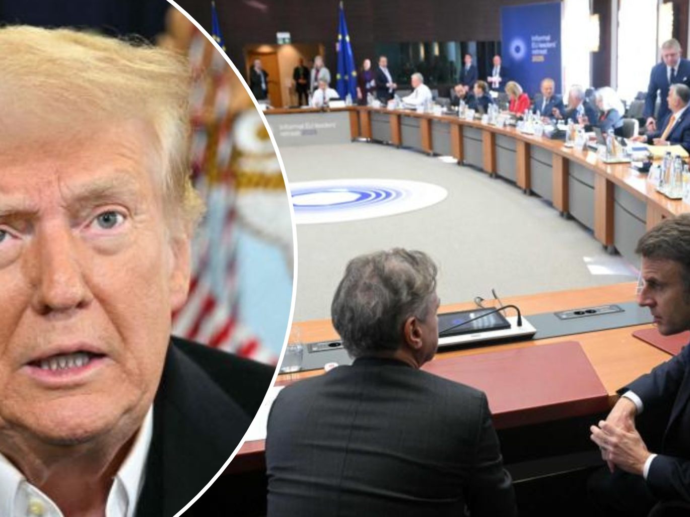 Die EU-Staats- und Regierungschefs sehen sich für einen möglichen Handelskrieg gewappnet. Die EU-Staats- und Regierungschefs sehen sich für einen möglichen Handelskrieg gewappnet.