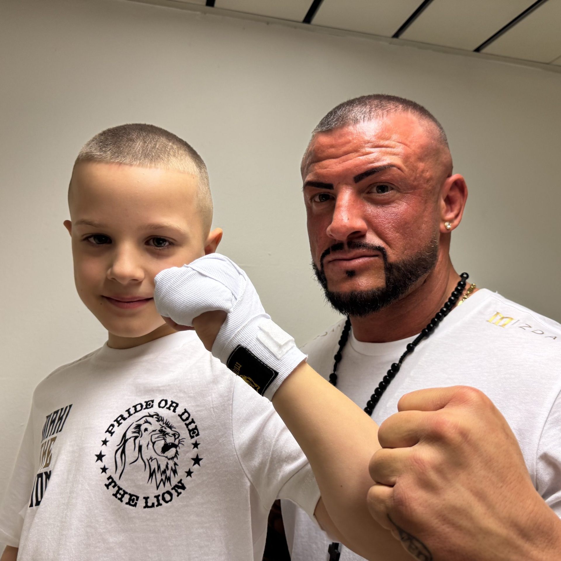 Die "Löwen" sind bereit für den großen Auftritt.