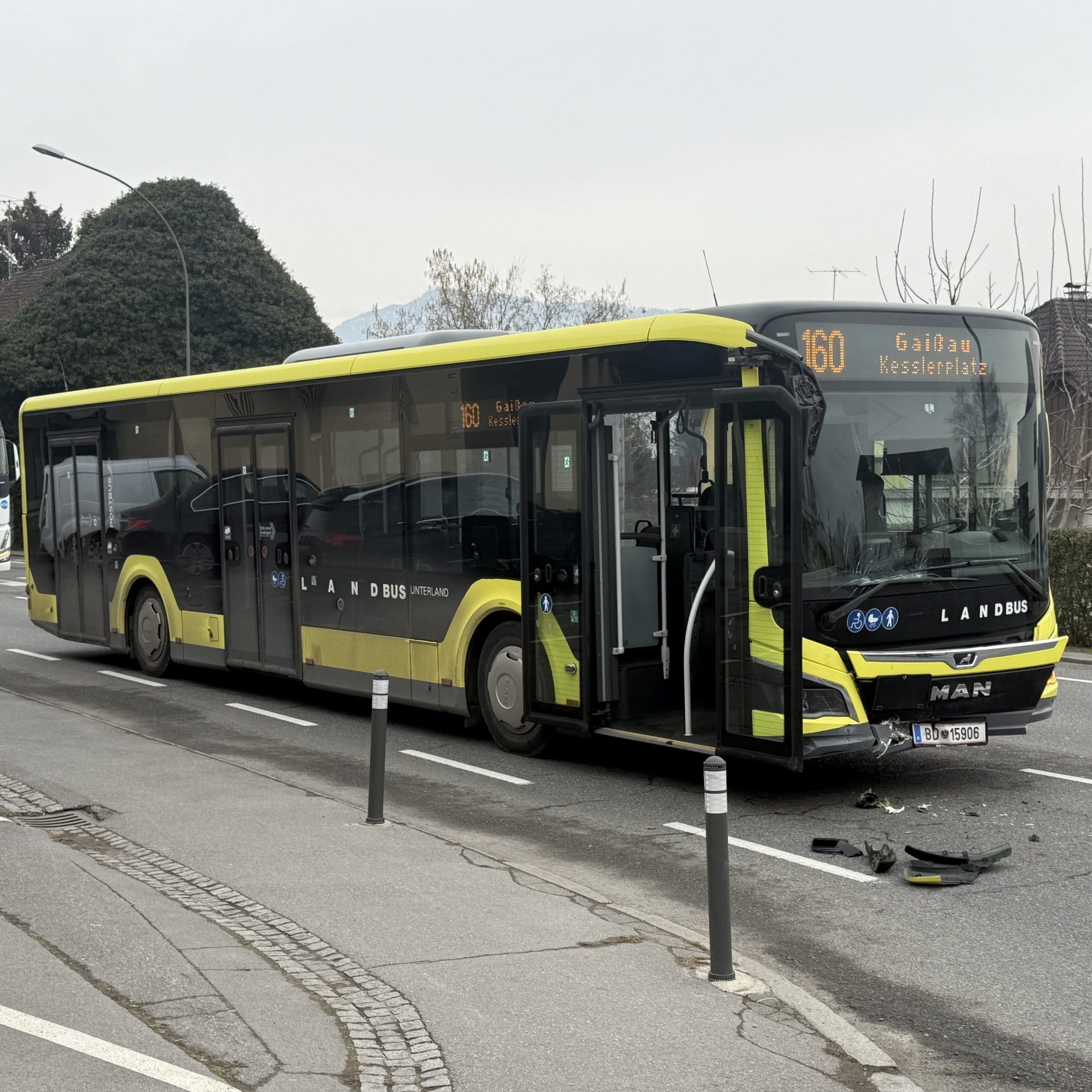 Am Dienstagnachmittag kam es in Lustenau zu einem Unfall.