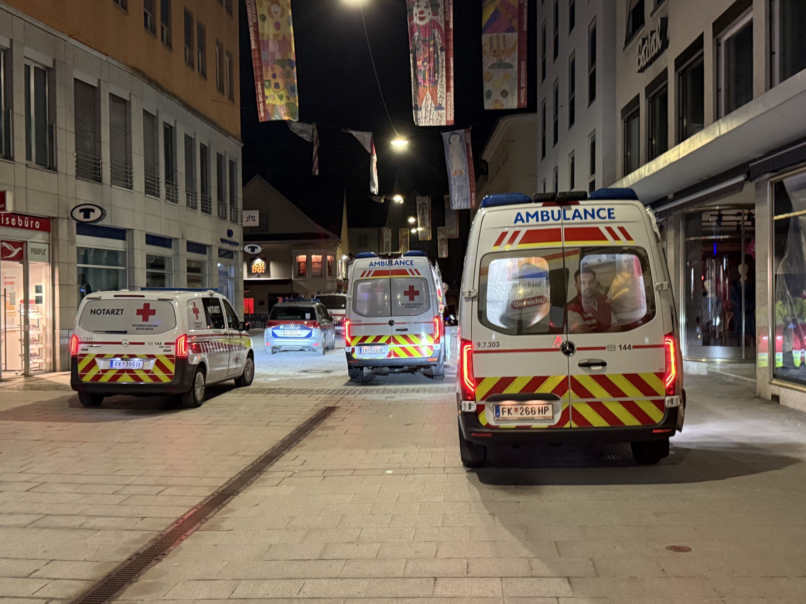 Am Dienstagabend wurden die Einsatzkräfte zu einer Schlägerei in Bregenz gerufen. Am Dienstagabend wurden die Einsatzkräfte zu einer Schlägerei in Bregenz gerufen.
