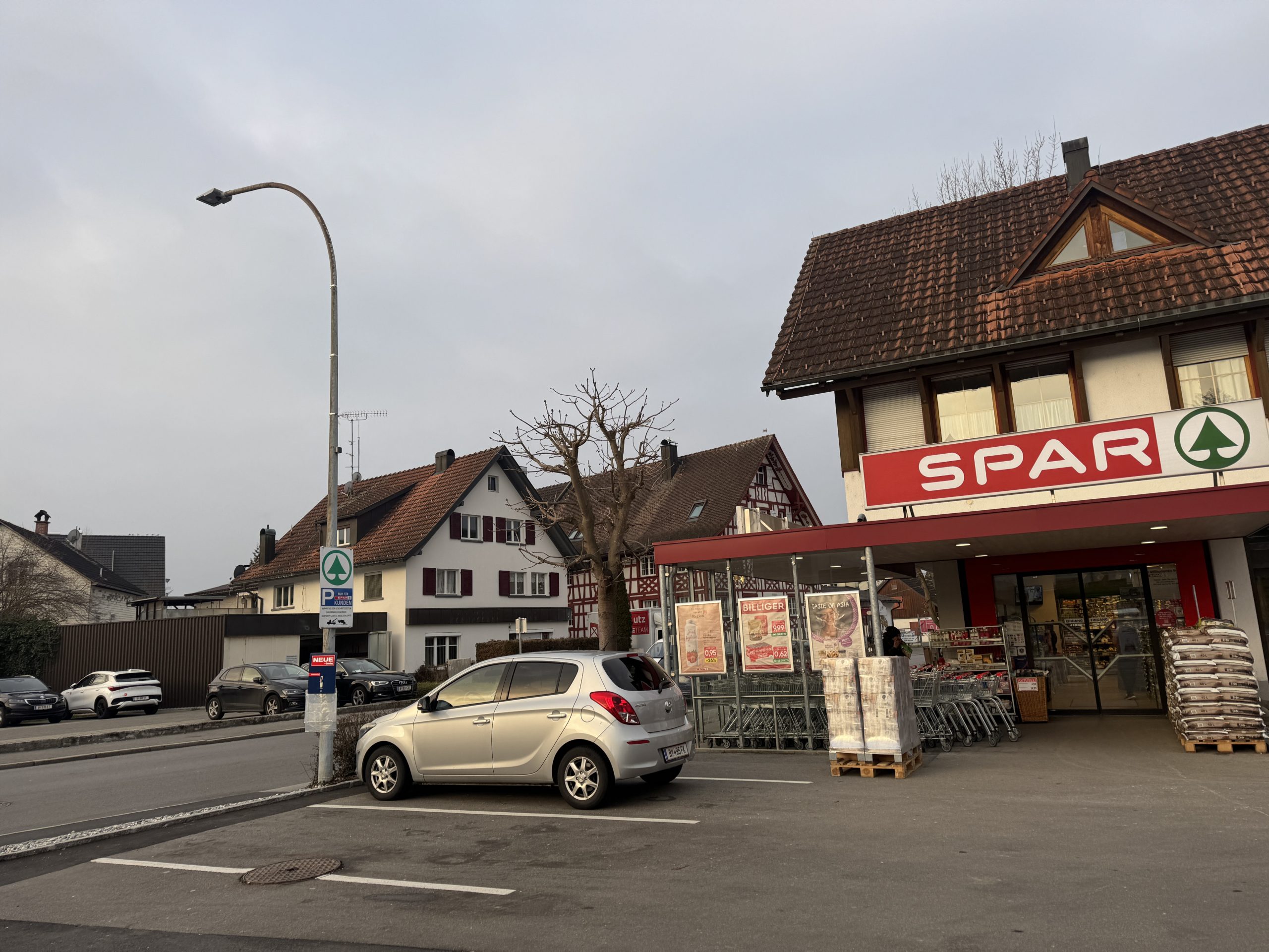 Spar Hard Parksituation