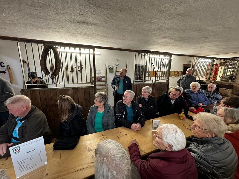 PVÖ Koblach besuchte Brogers Stall