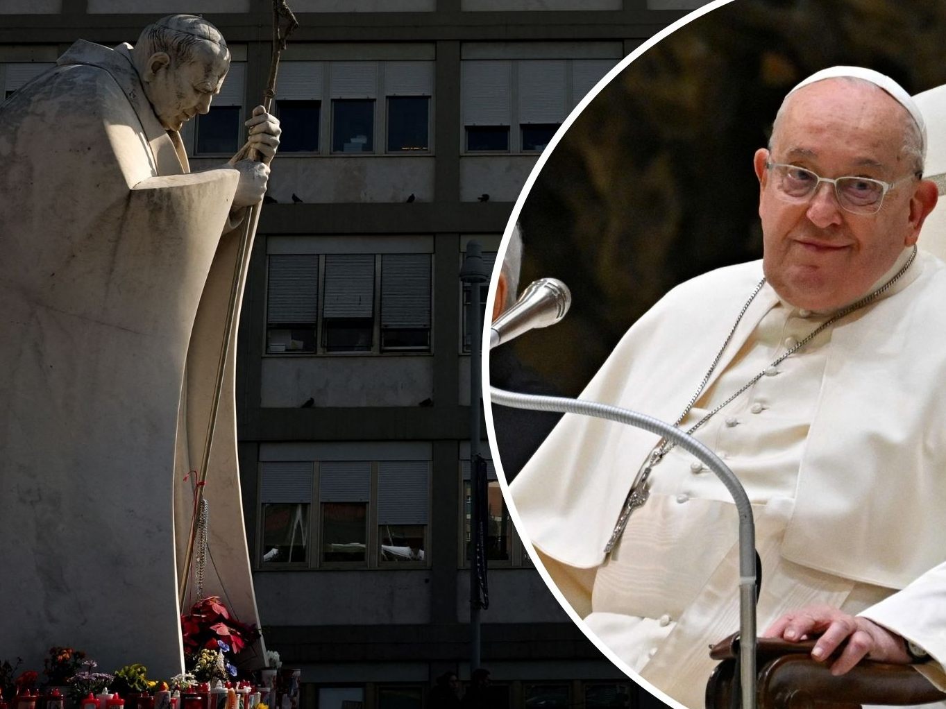 Vatikan mit Update zum Gesundheitszustand von Papst Franziskus.