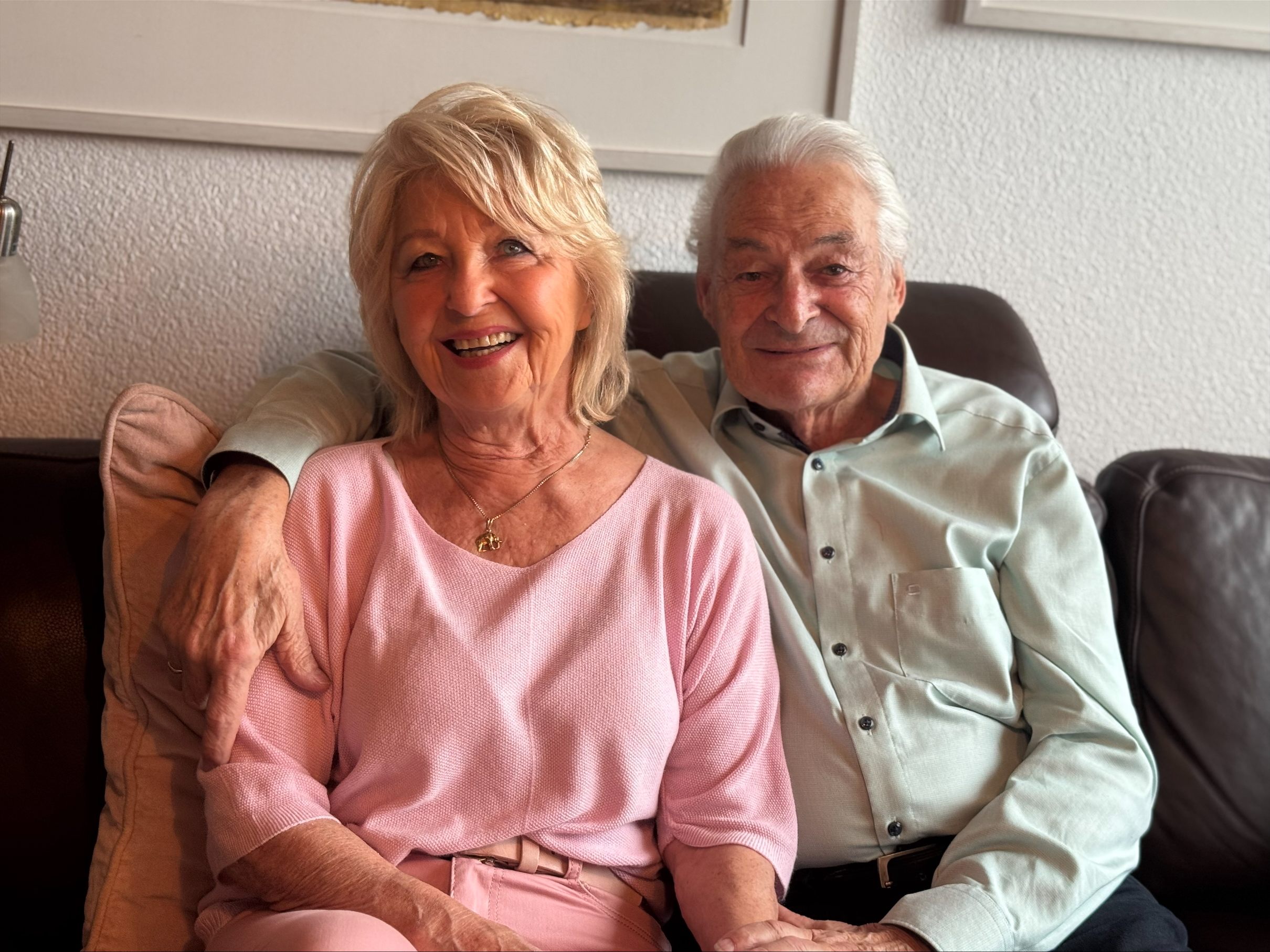 Erika und Pepe gehen seit 67 Jahren gemeinsam durchs Leben. Erika und Pepe gehen seit 67 Jahren gemeinsam durchs Leben.