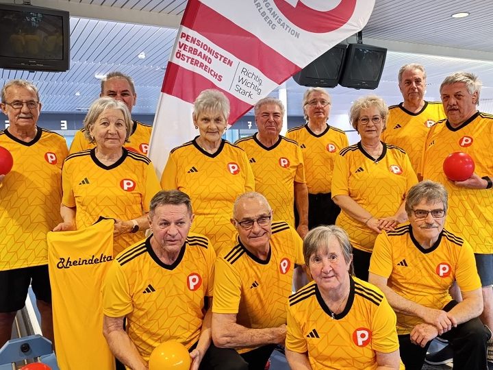 PVÖ-Rheindelta Kegler mit neuen Dressen