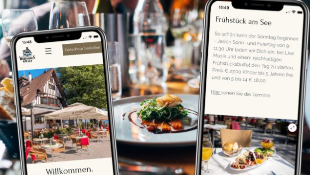 Das Wirtshaus am See in Bregenz bietet von Frühstücksgerichten über Fleisch, Fisch, vegetarische Speisen und Desserts alles, was das Herz begehrt. Das Wirtshaus am See in Bregenz bietet von Frühstücksgerichten über Fleisch, Fisch, vegetarische Speisen und Desserts alles, was das Herz begehrt.