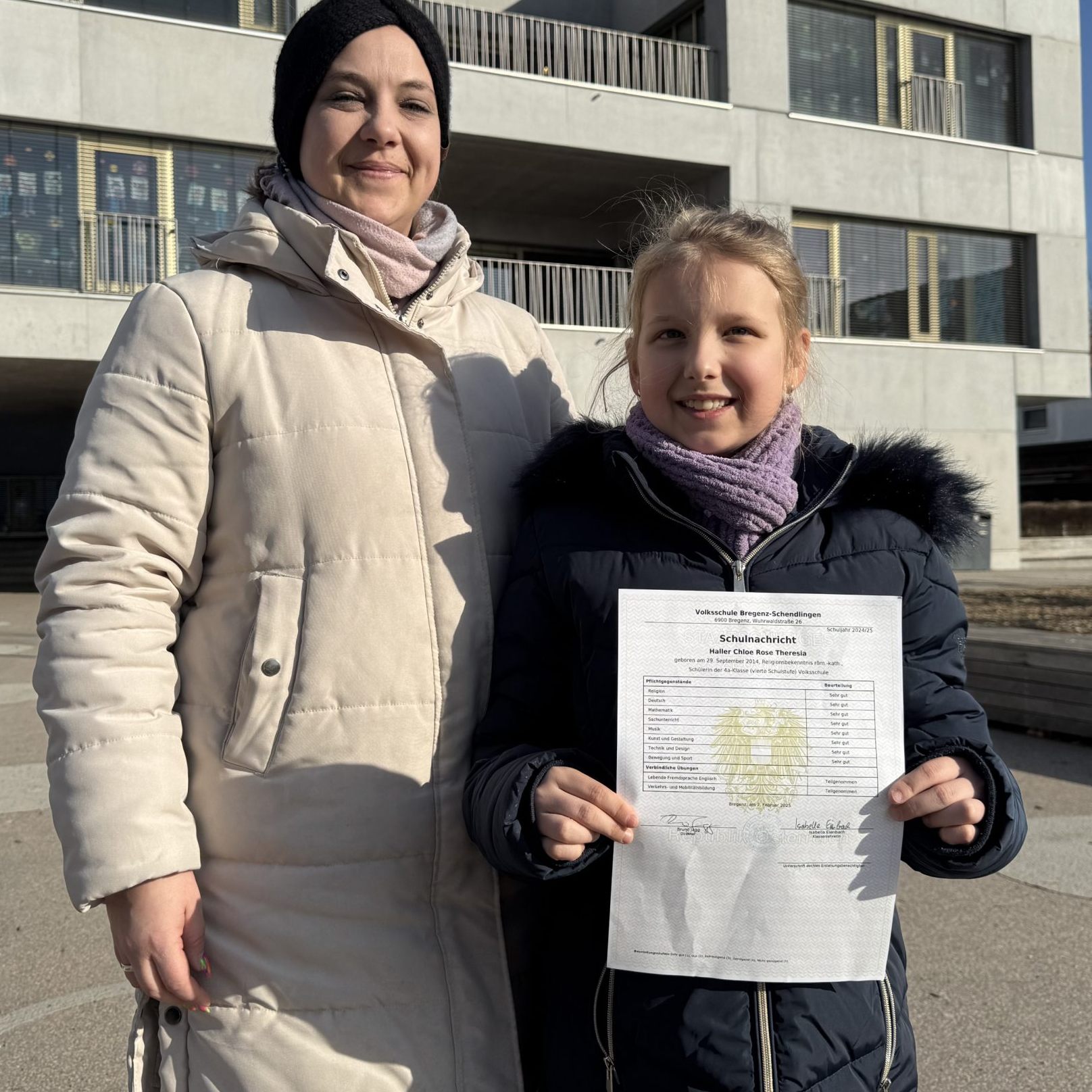 Die Vorfreude auf den Schulwechsel ist groß.