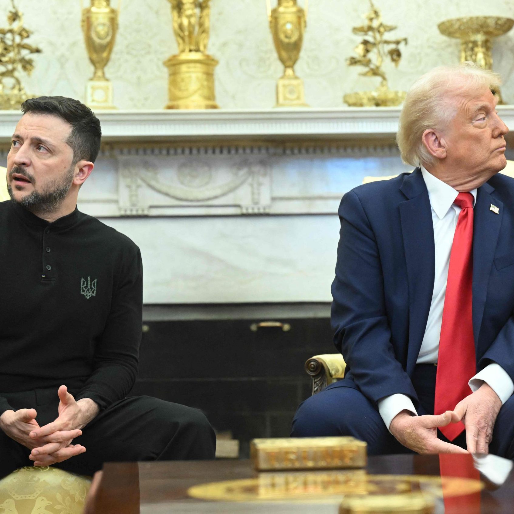 "Sie riskieren einen Dritten Weltkrieg" - Trump wird bei Treffen mit Selenskyj laut.