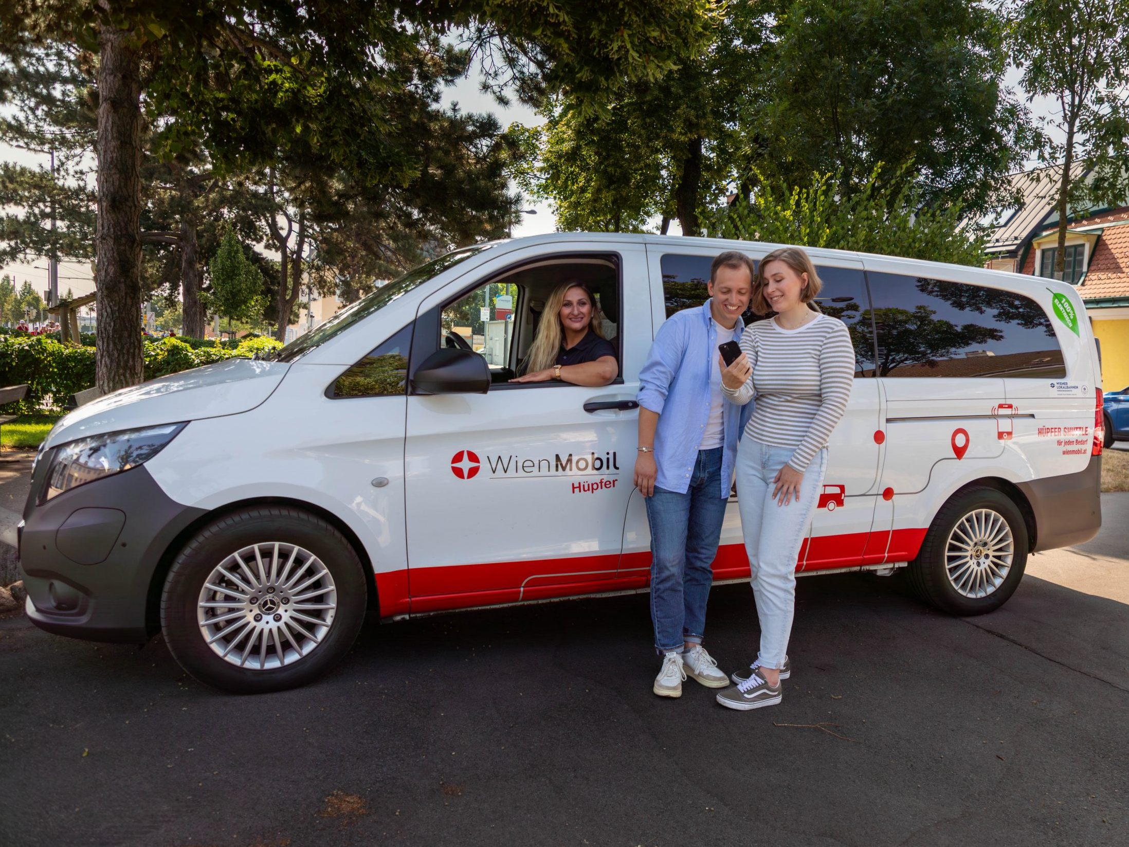 Der WienMobil Hüpfer nimmt weiter Fahrt auf. Der WienMobil Hüpfer nimmt weiter Fahrt auf.