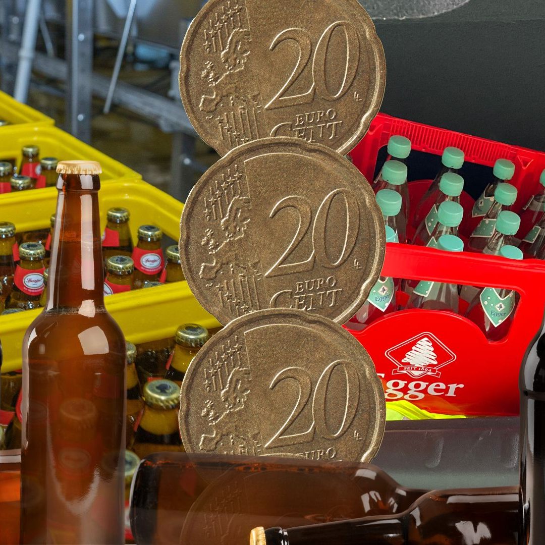 Durch Pfanderhöhung werden wieder mehr Flaschen retourniert