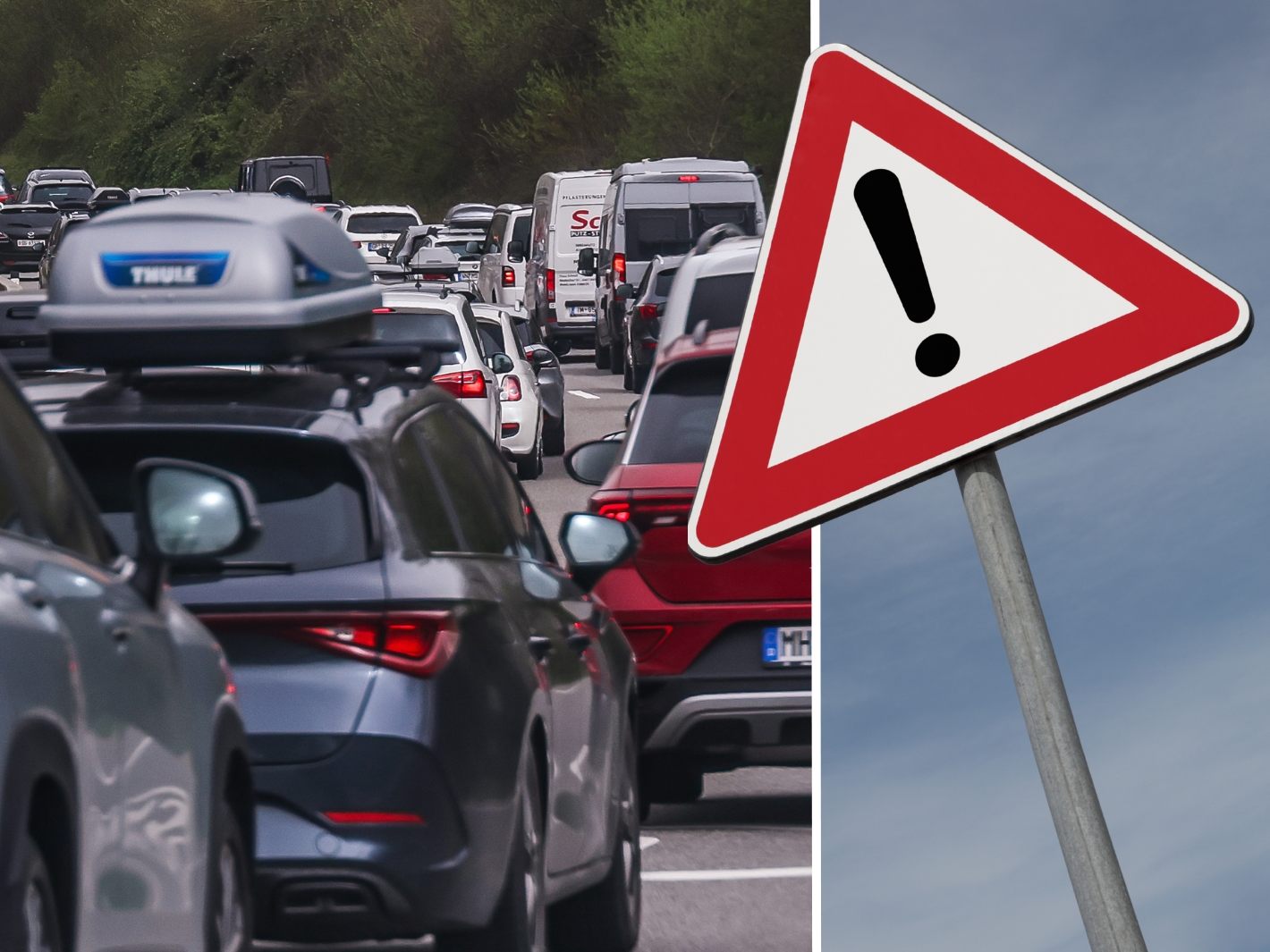Zum Start der Semesterferien muss mit erhöhtem Verkehrsaufkommen gerechnet werden. (Symbolbild)