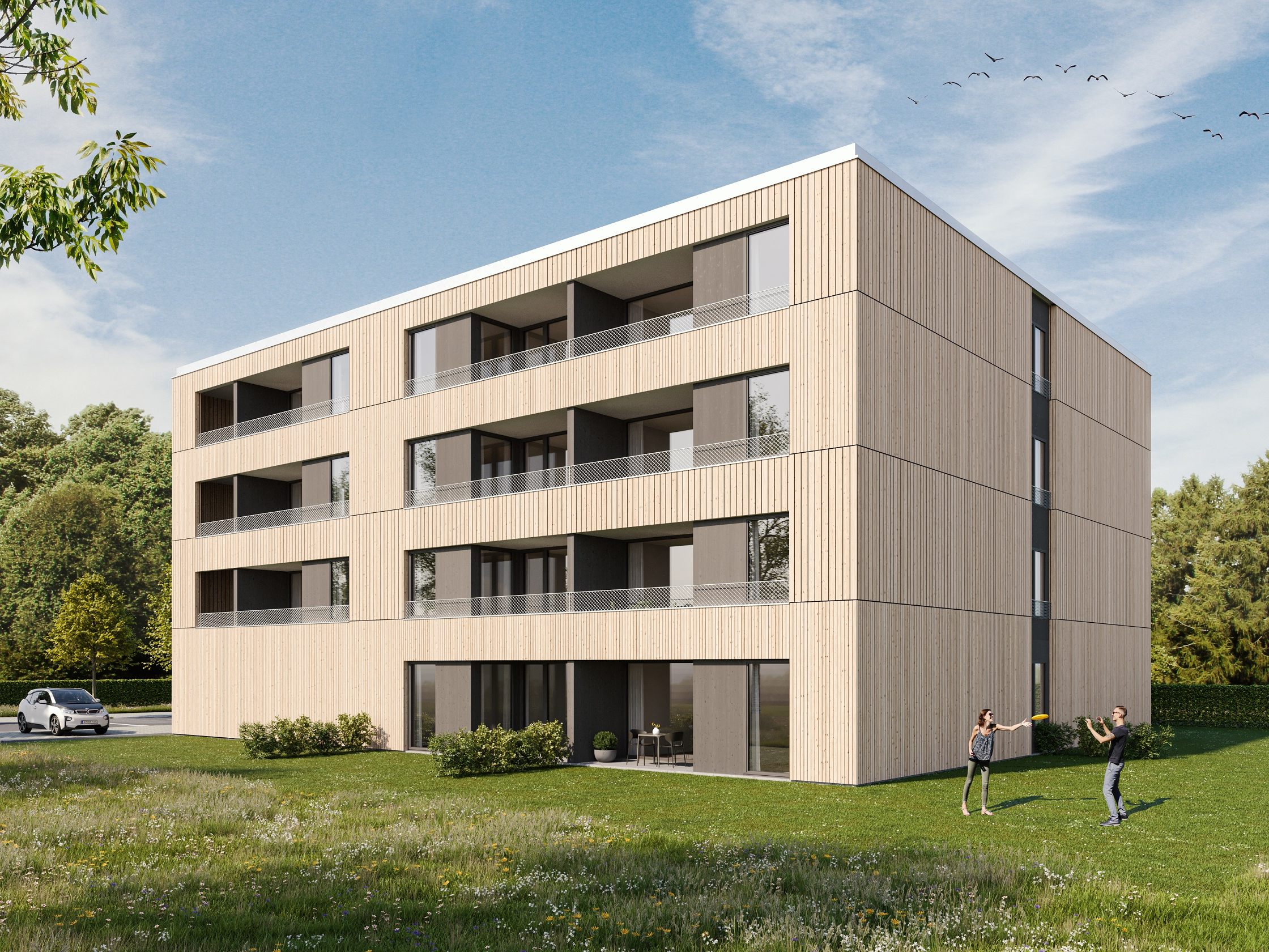 So wird die neue WOHNEN550®-Wohnanlage in Hohenems aussehen. So wird die neue WOHNEN550®-Wohnanlage in Hohenems aussehen.