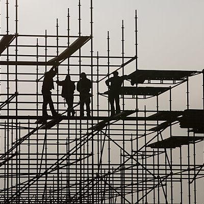 Wirtschaftsflaute zeigt sich unter anderem am Bau deutlich