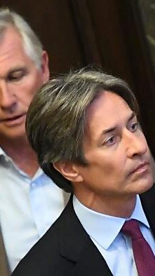 Meischberger (li.) und Grasser während des Buwog-Verfahrens 2020.