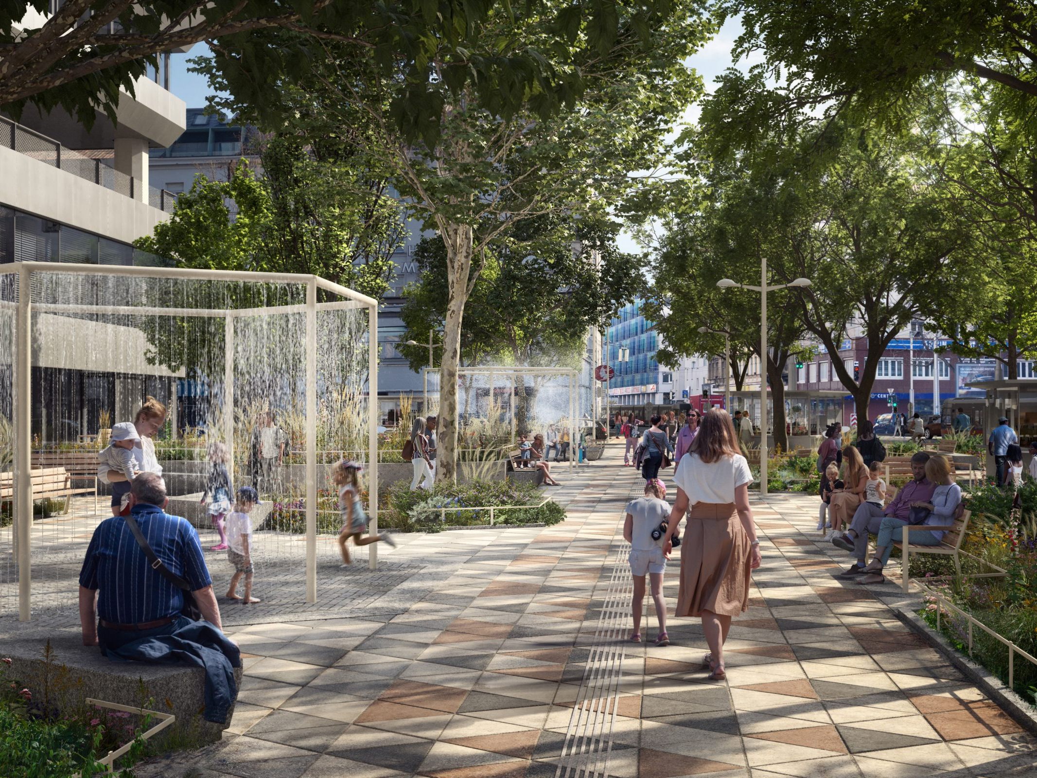 Der Julius-Tandler-Platz soll sein graues Image loswerden.
