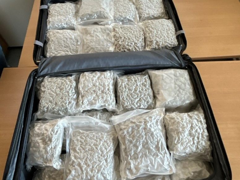 20 Kilo Cannabis wurden am Flughafen Wien-Schwechat sichergestellt. 20 Kilo Cannabis wurden am Flughafen Wien-Schwechat sichergestellt.