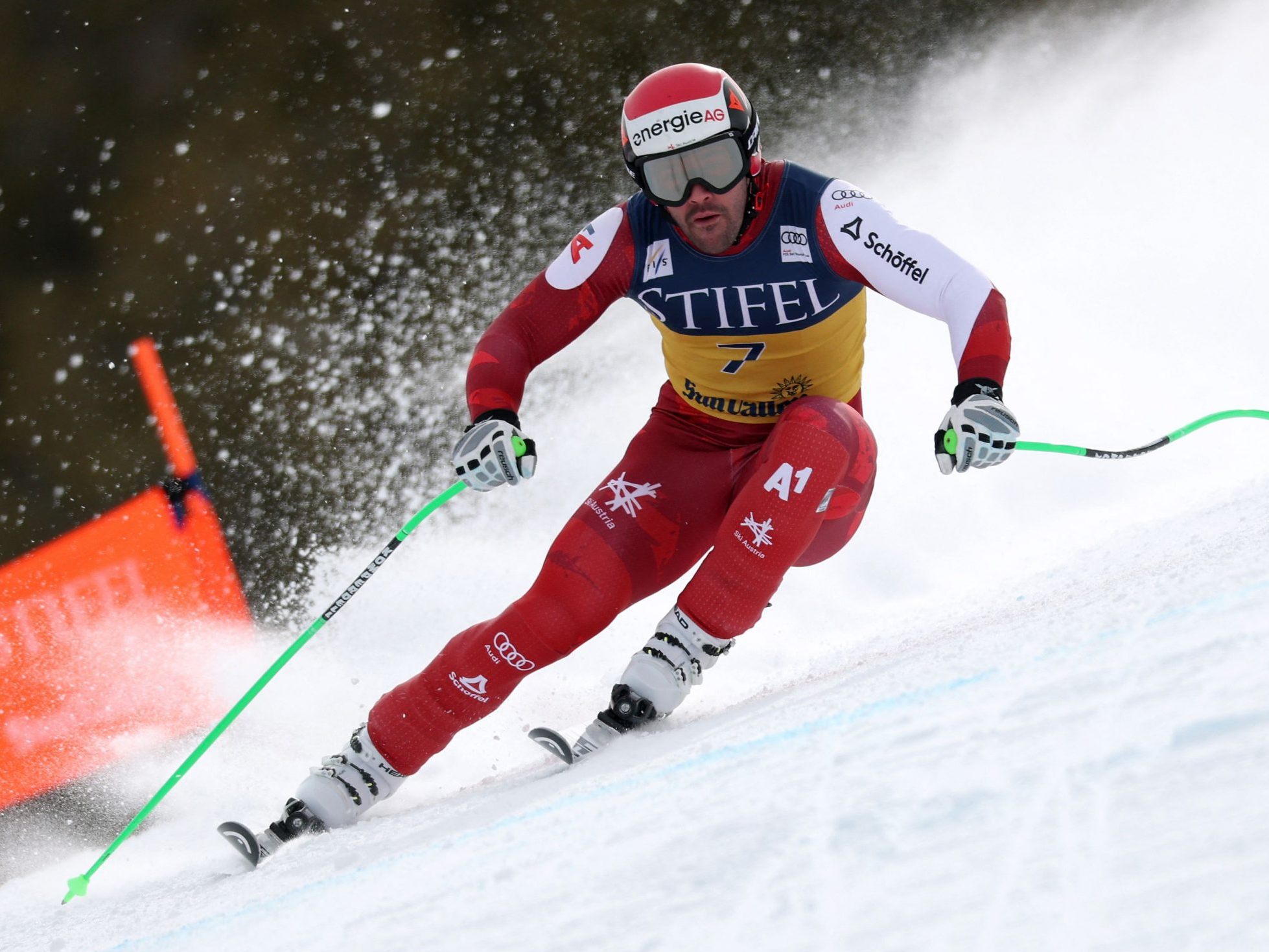 Vincent Kriechmayr startet um 18.30 Uhr in sein letztes Saisonrennen. Vincent Kriechmayr startet um 18.30 Uhr in sein letztes Saisonrennen.