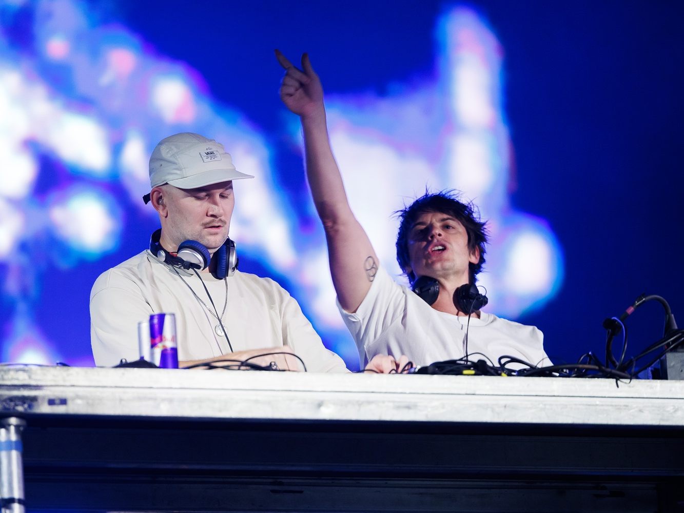 Wiener Donauinselfest mit Johann Strauß und Camo & Krooked (im Bild) als Mashup.