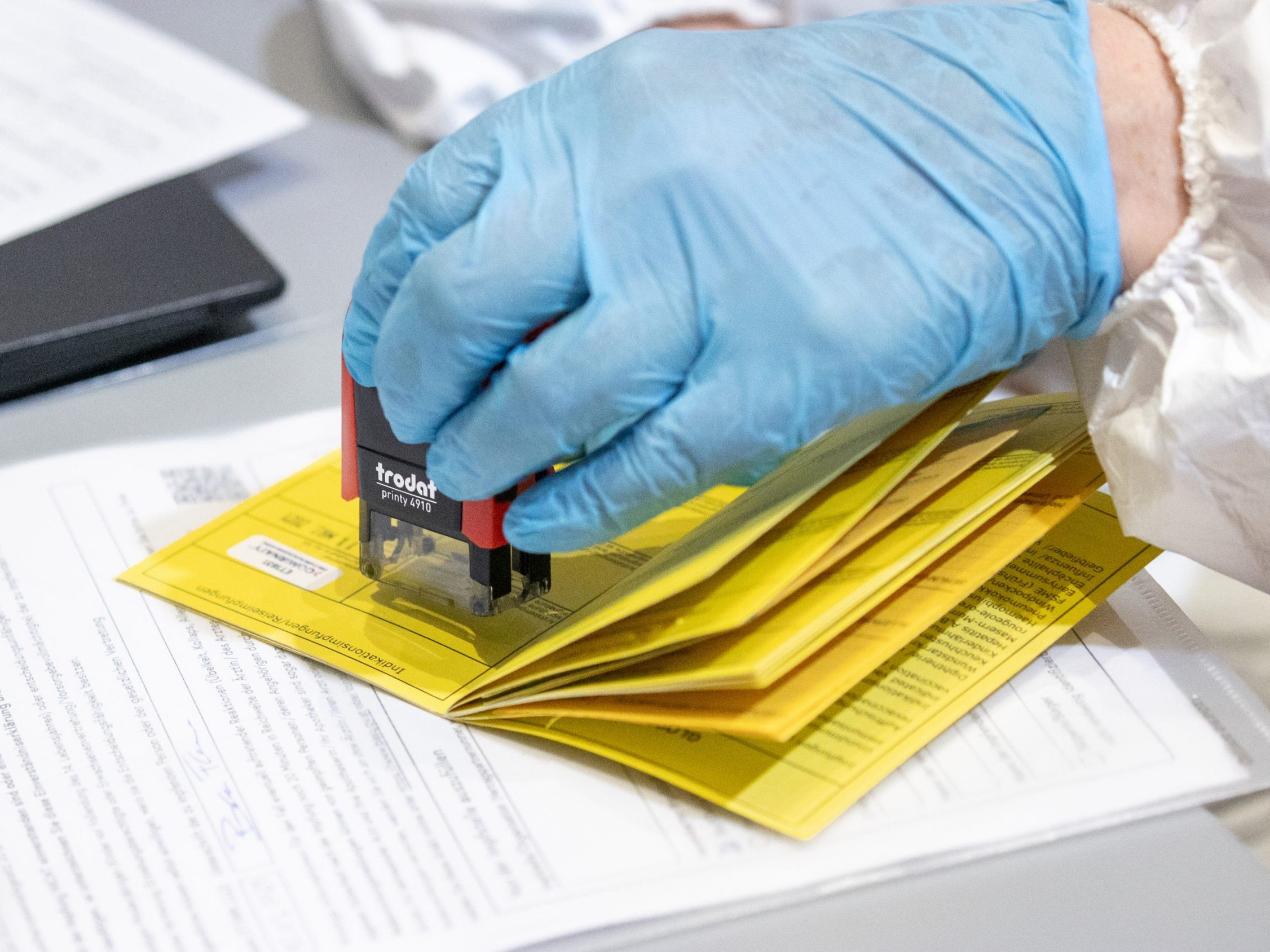 Für den Impfpass gibt es auch eine digitale Version.