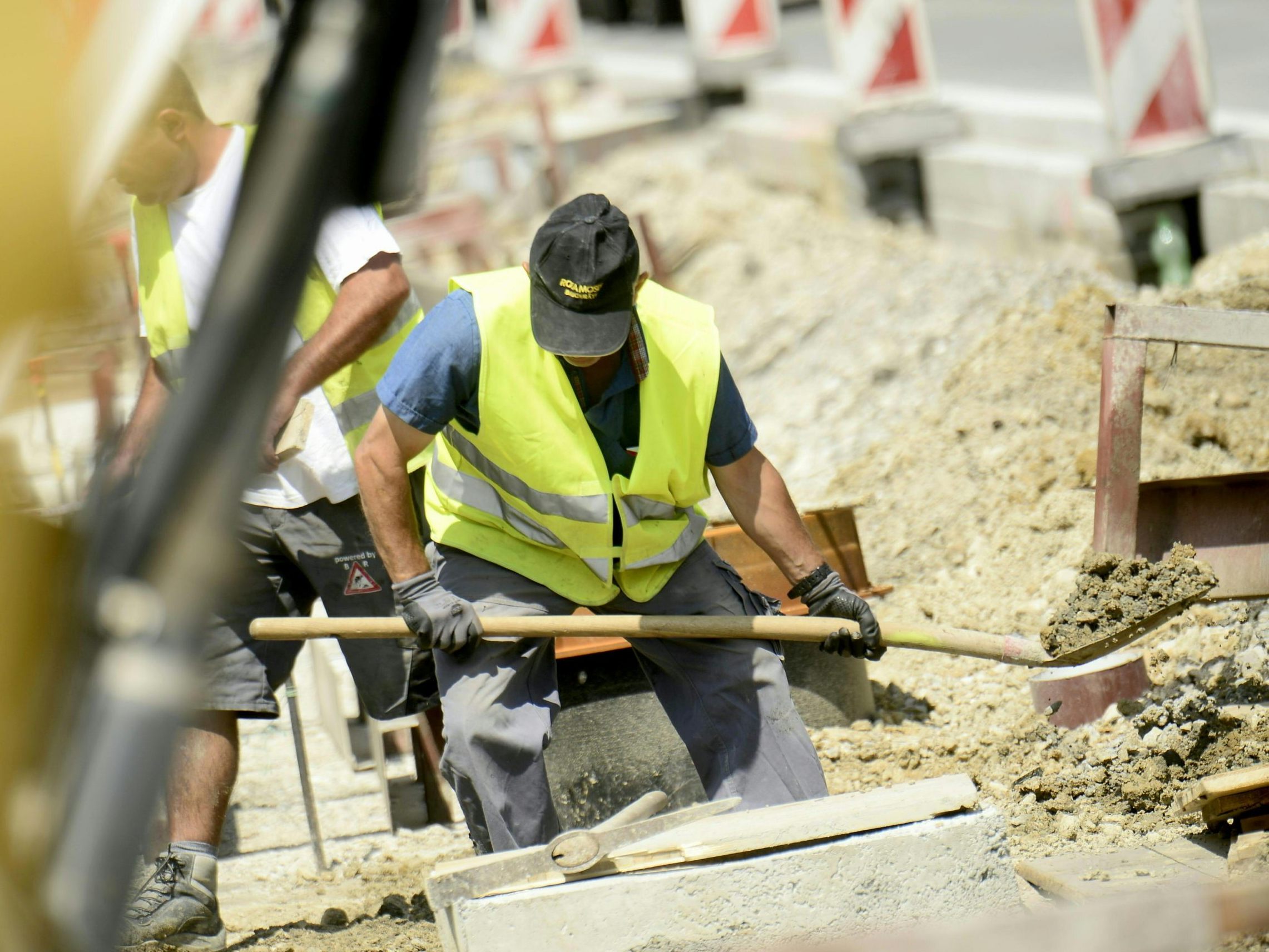 Die A23 wird im Bereich Prater Hochstraße saniert. Die A23 wird im Bereich Prater Hochstraße saniert.