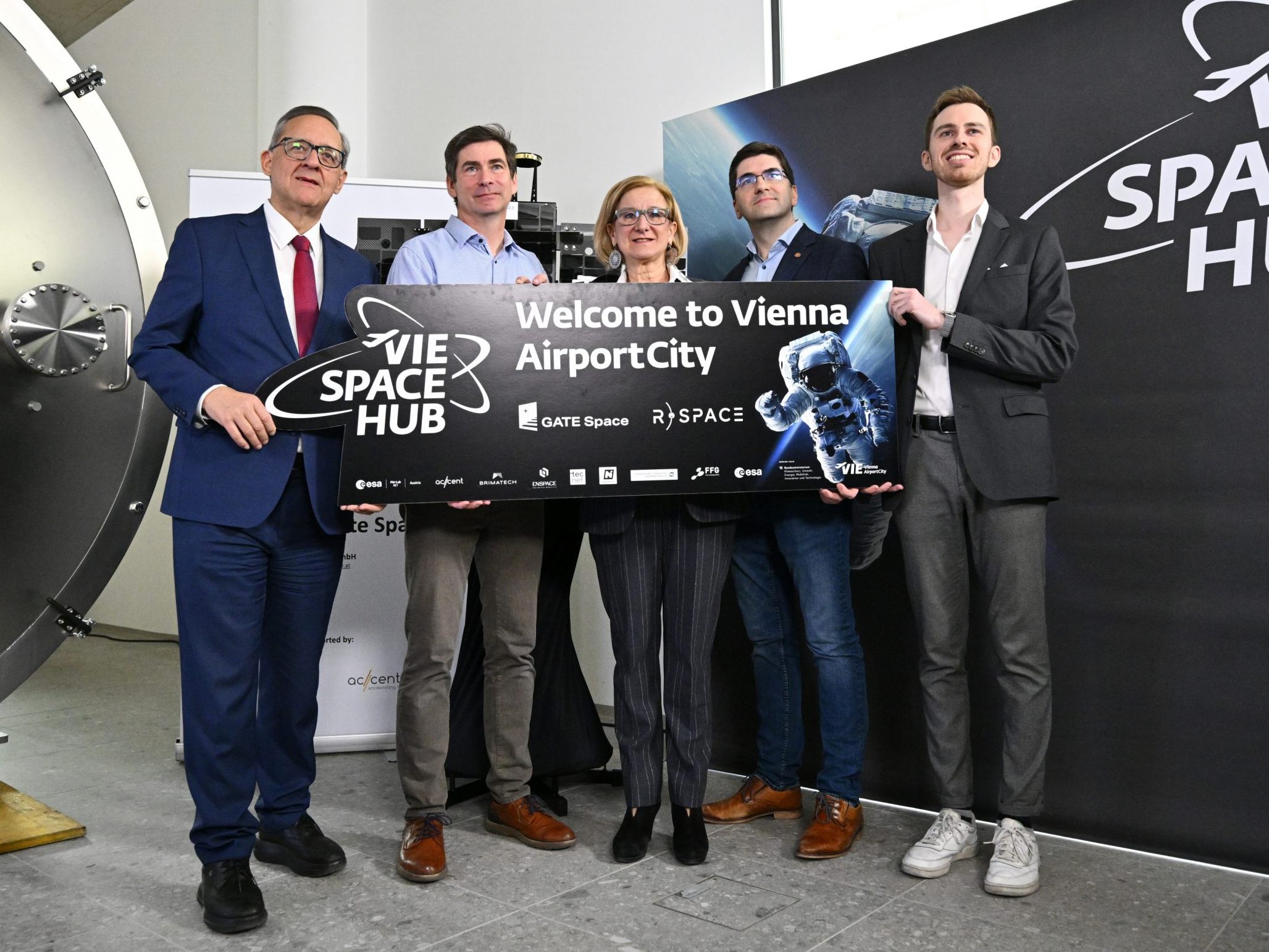 Der Weltraumcluster in der AirportCity auf dem Flughafen Wien vergrößert sich.
