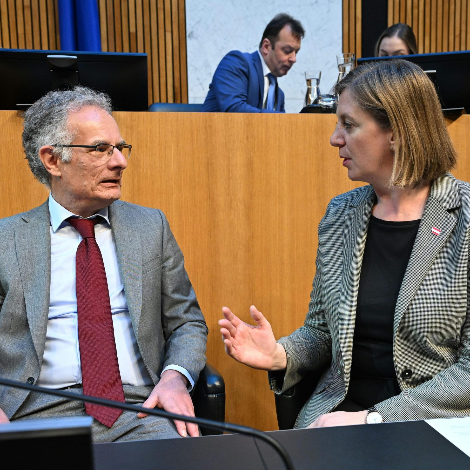 Finanzminister Marterbauer und Staatssekretärin Eibinger-Miedl planen keine Nachbesserungen.
