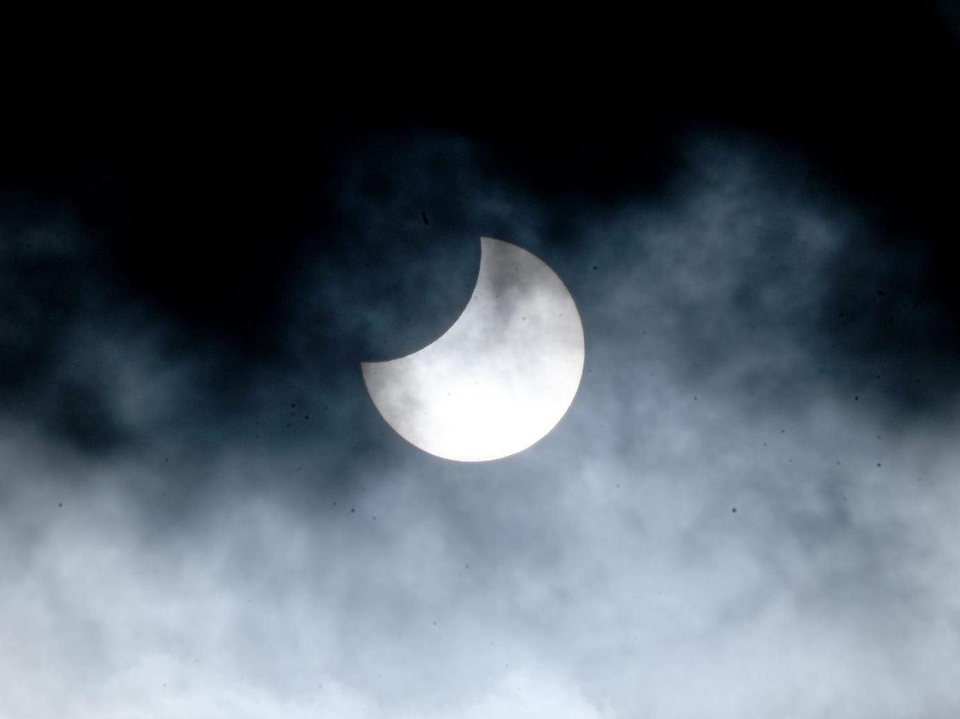 Eine partielle Sonnenfinsternis ist am Samstag in Österreich zu sehen.