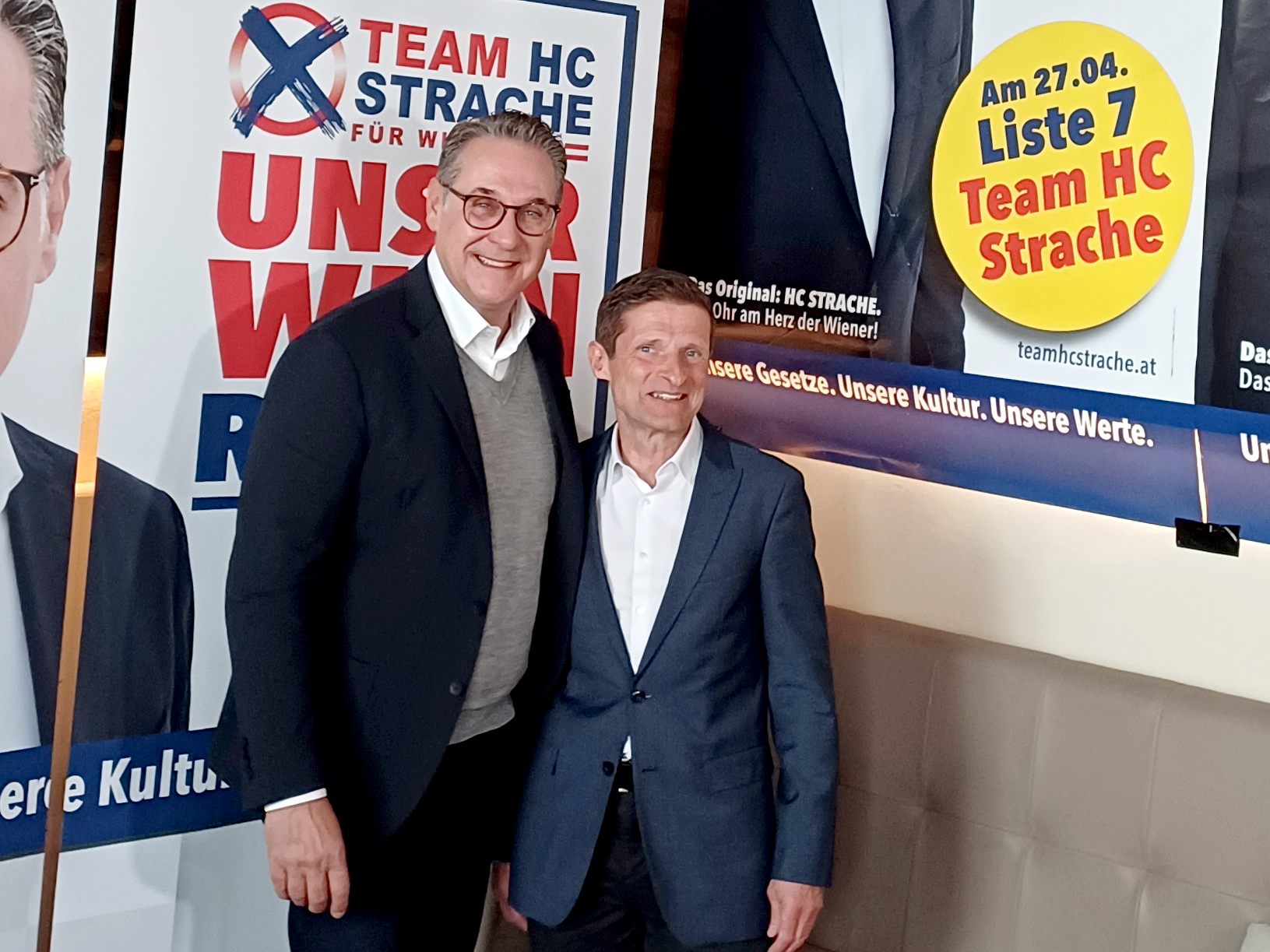 Strache kritisierte beim Wahlkampfauftakt die FPÖ.