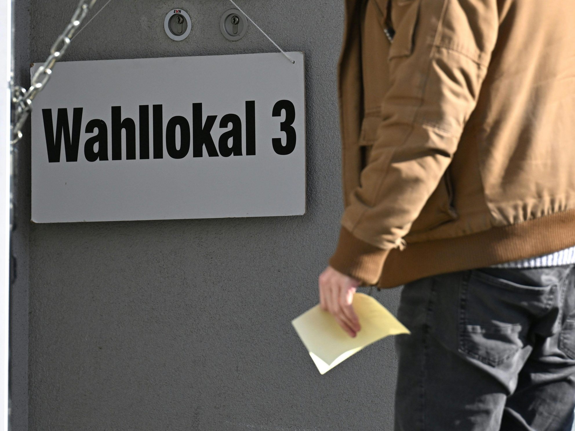 Am Sonntag wird gewählt. Am Sonntag wird gewählt.