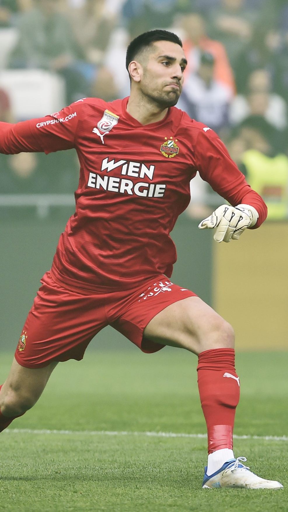 Torhüter Gartler verlängerte bei Rapid Wien bis 2027.