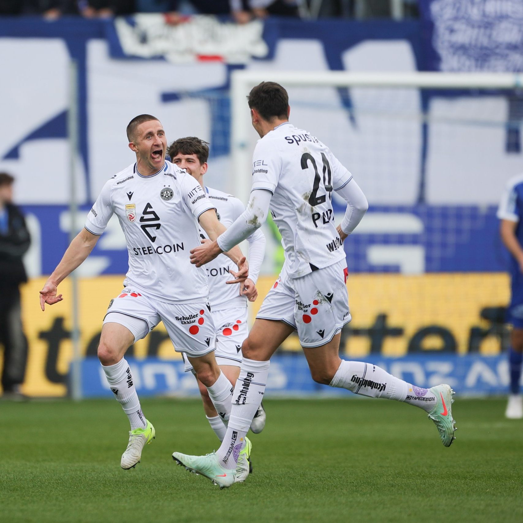 Nach weniger als 20 Minuten stand es bereits 2:0 für die Austria.