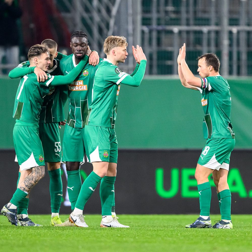 Rapid drehte Spiel gegen Borac.