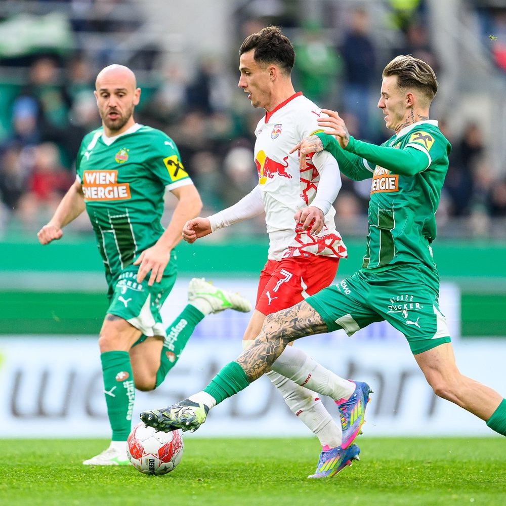 Rapid konnte gegen Salzburg Punktekonto nicht aufstocken.