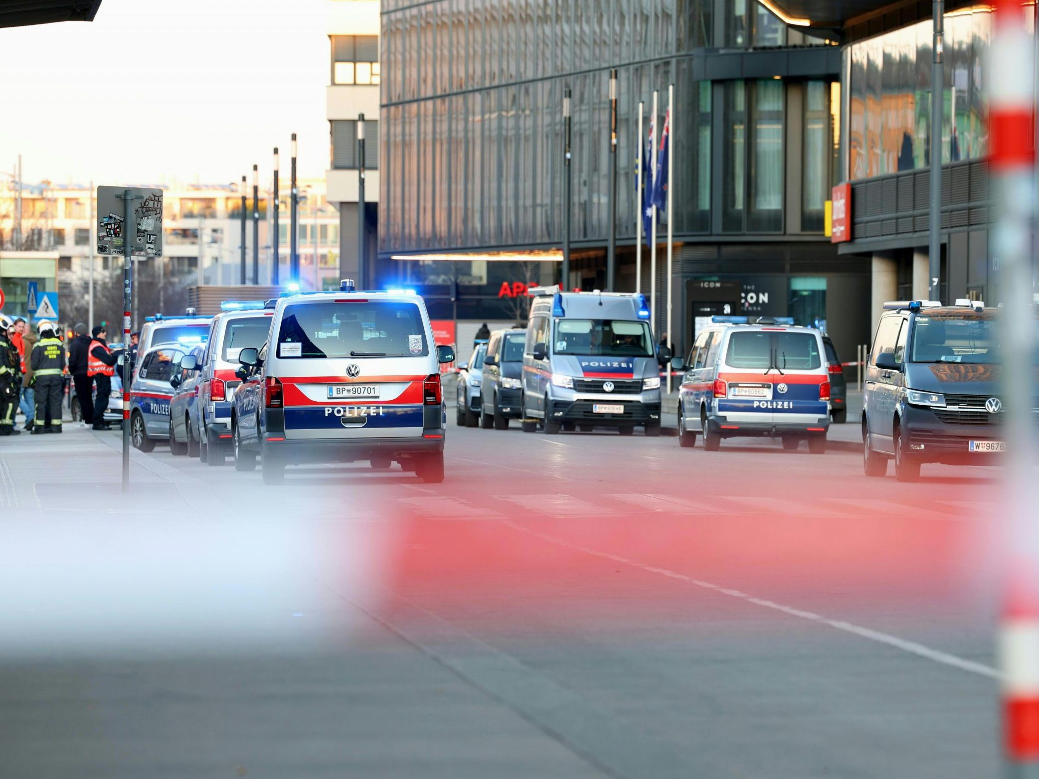 Der Wiener Hauptbahnhof wurde evakuiert.