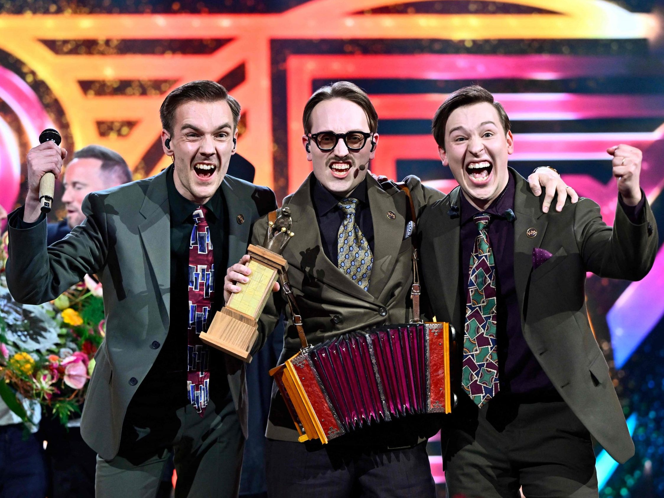 Die Band KAJ vertritt Schweden beim ESC.