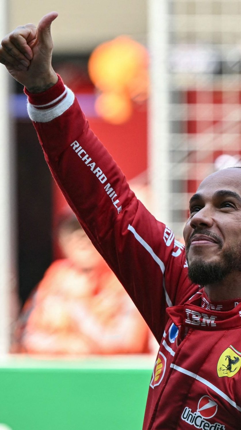 Hamilton gewinnt den Shanghai-Sprint