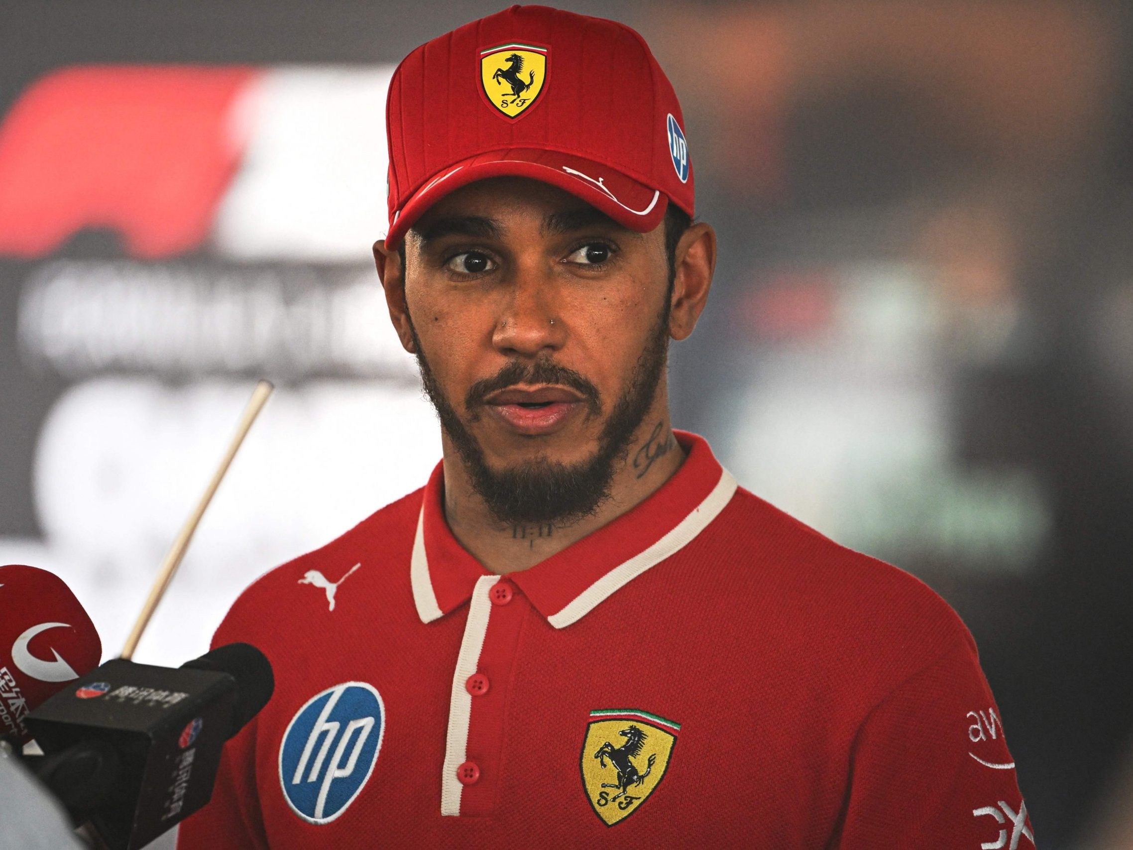 Lewis Hamilton wurde genau wie sein Teamkollege Charles Leclerc disqualifiziert.