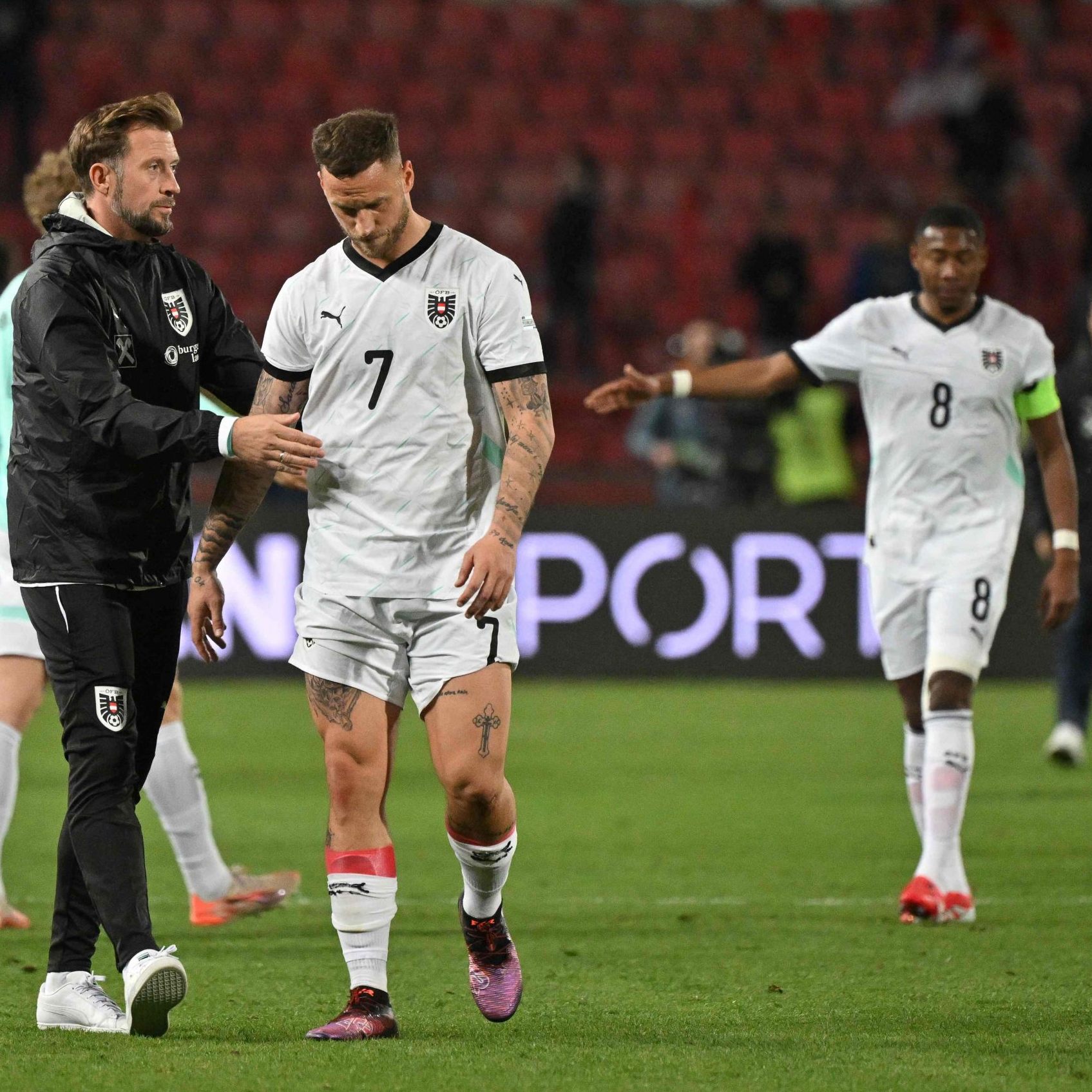 Nach dem 0:2 gegen Serbien bleibt das ÖFB-Team in Nations-League-Liga B.