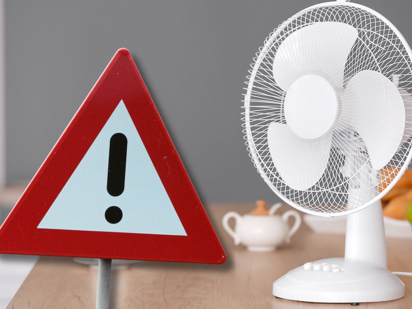 Woolworth ruft den Tischventilator wegen Stromschlaggefahr zurück.