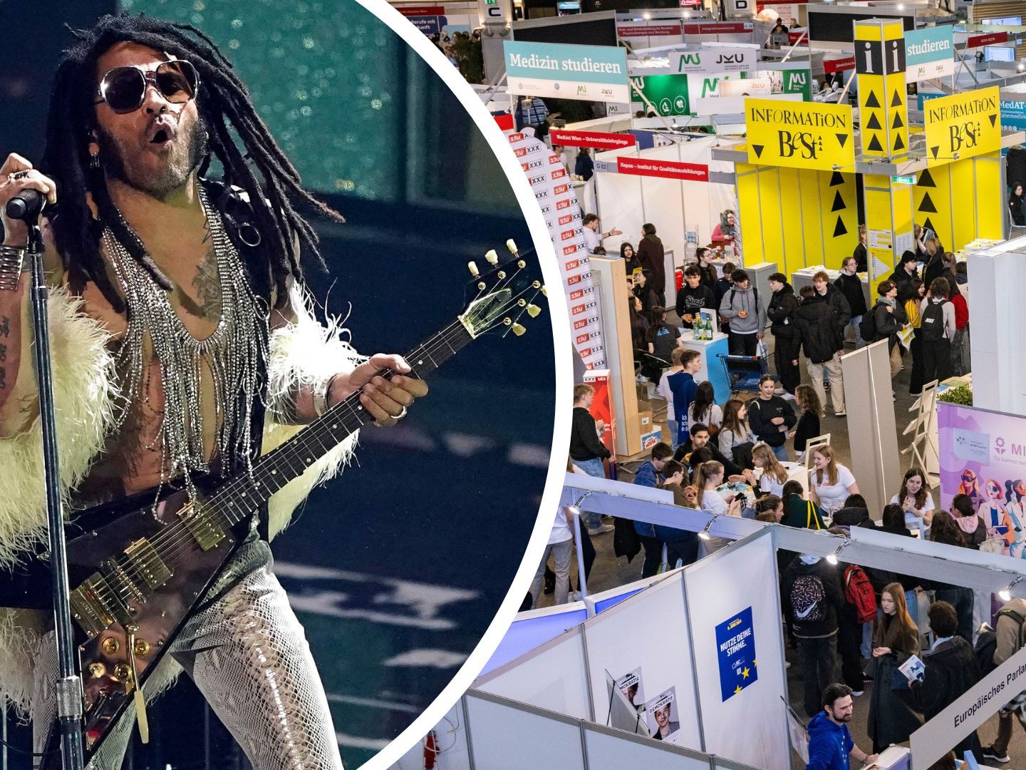 In Wien sind die "BEsT-Messe" und das Konzert von Lenny Kravitz Anlässe für erheblichen Zeitverlust im Verkehr.