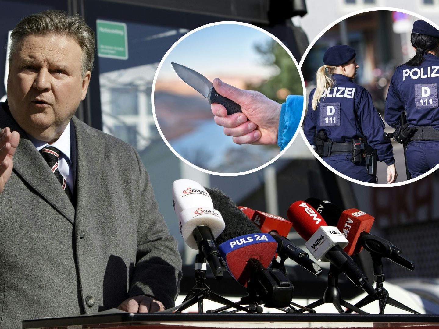 Ludwig will mehr Polizisten für Wien und das Messerverbot ausweiten. Ludwig will mehr Polizisten für Wien und das Messerverbot ausweiten.