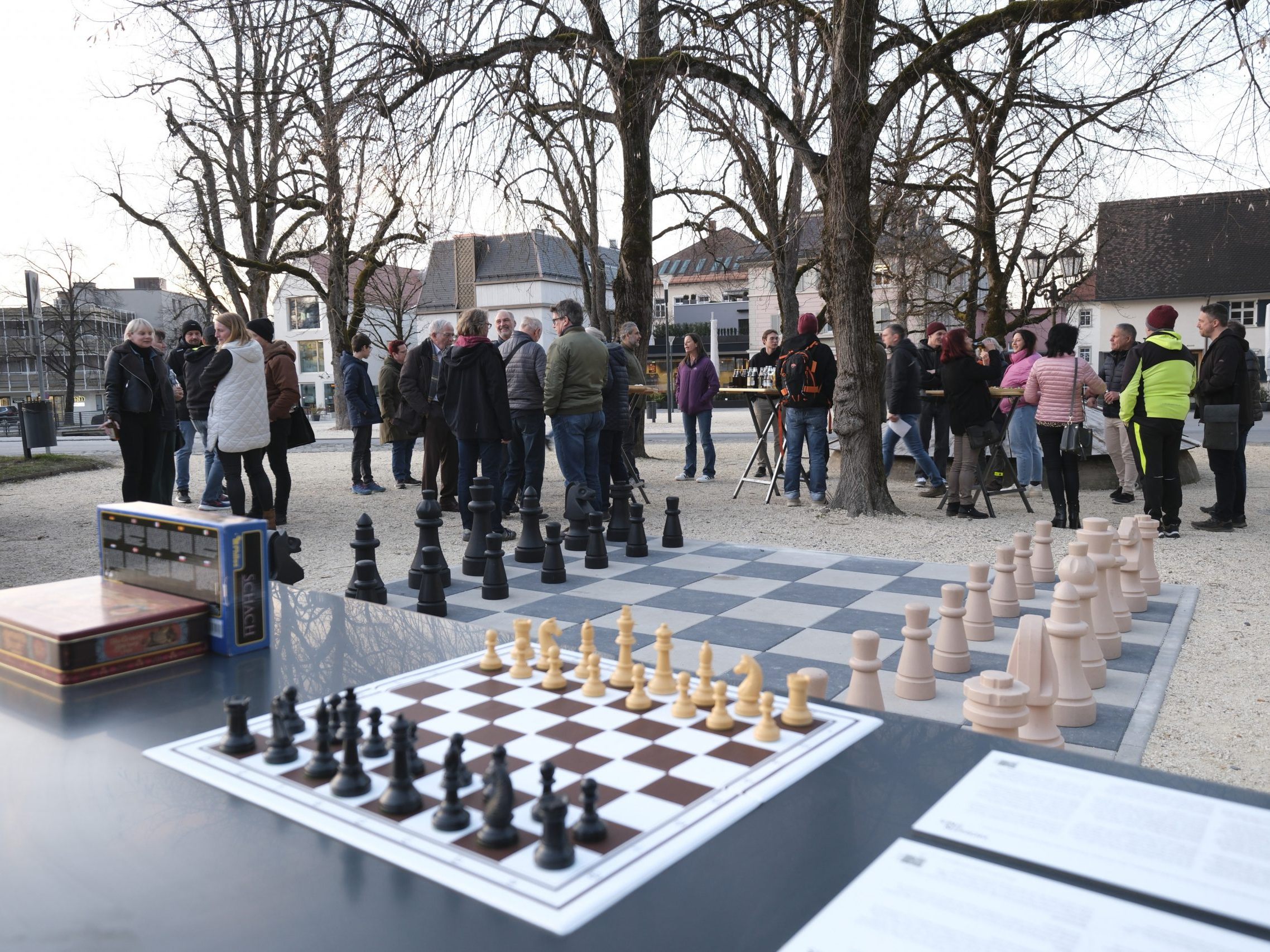 Interessiert am Schachspiel? Alle Infos: www.skhohenems.at