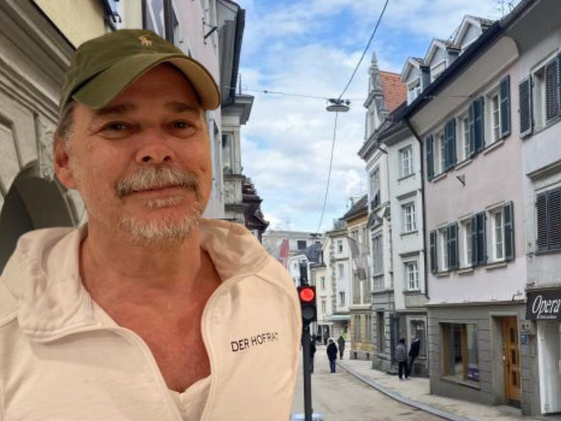 Die Kirchstraße gen Norden.