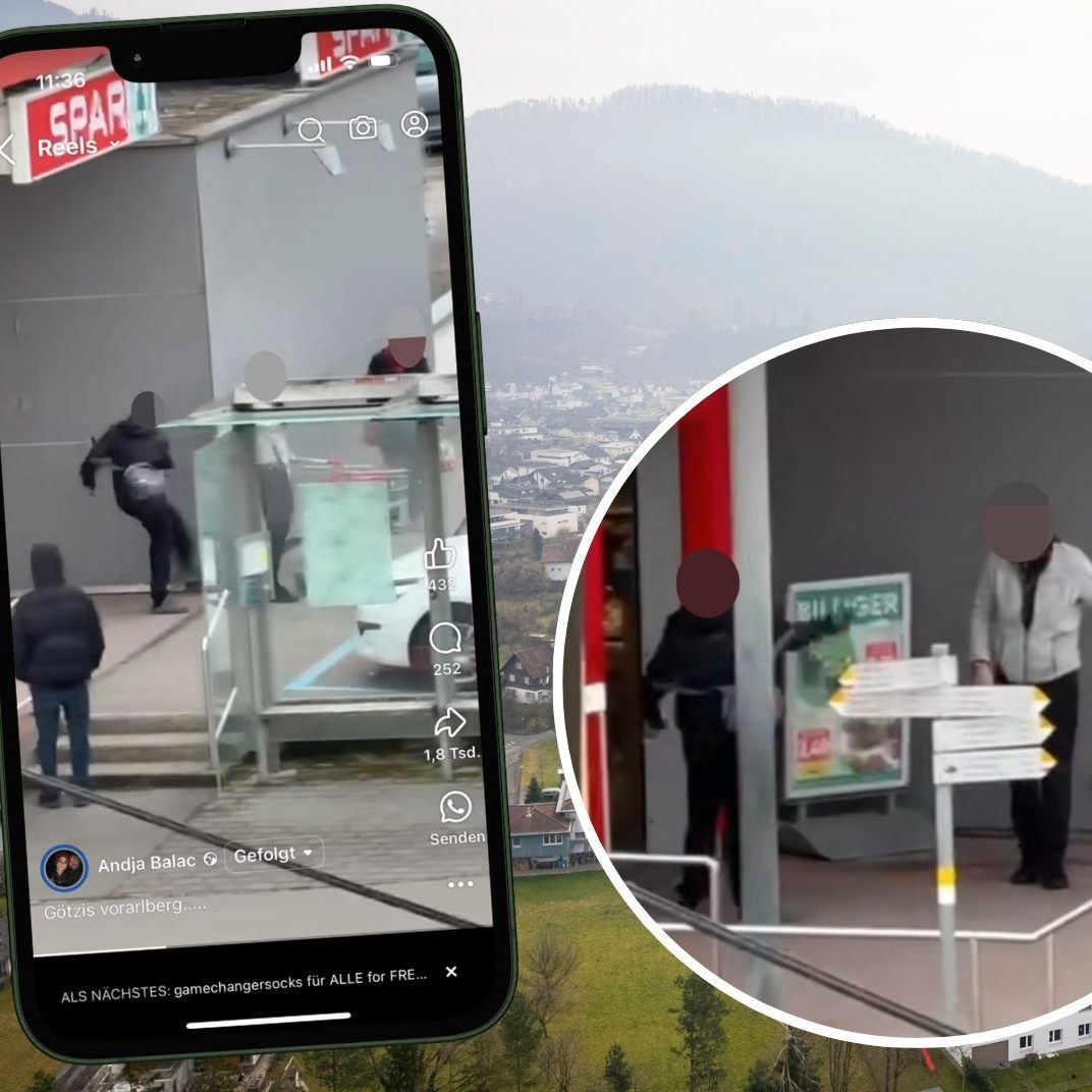 Ein Video aus Götzis sorgt für Kopfschütteln.